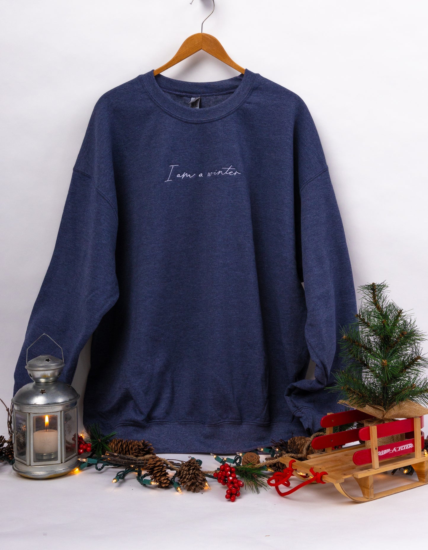 I am a winter Sweatshirt & Tee