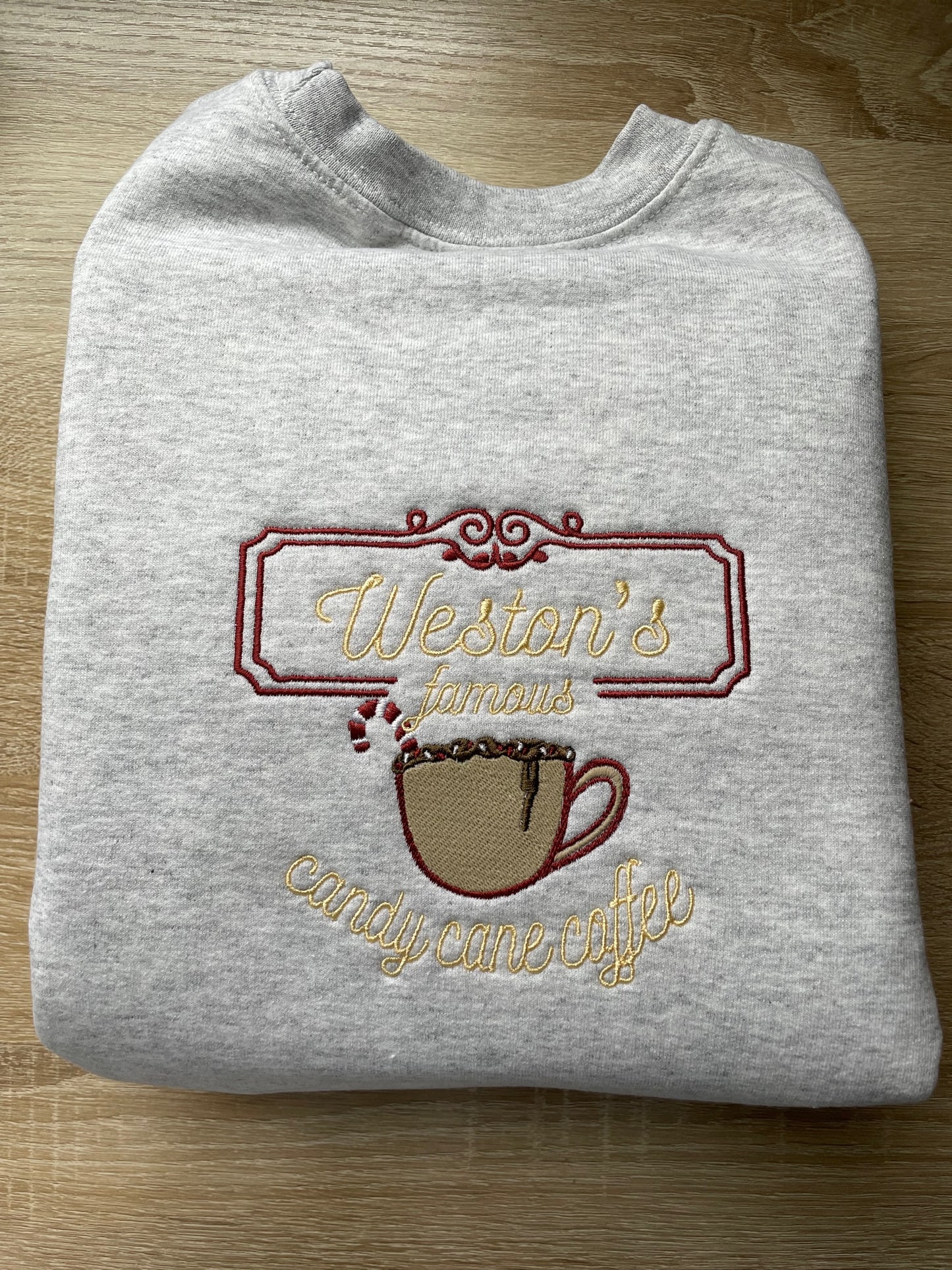 Candy Cane Coffee Sweatshirt