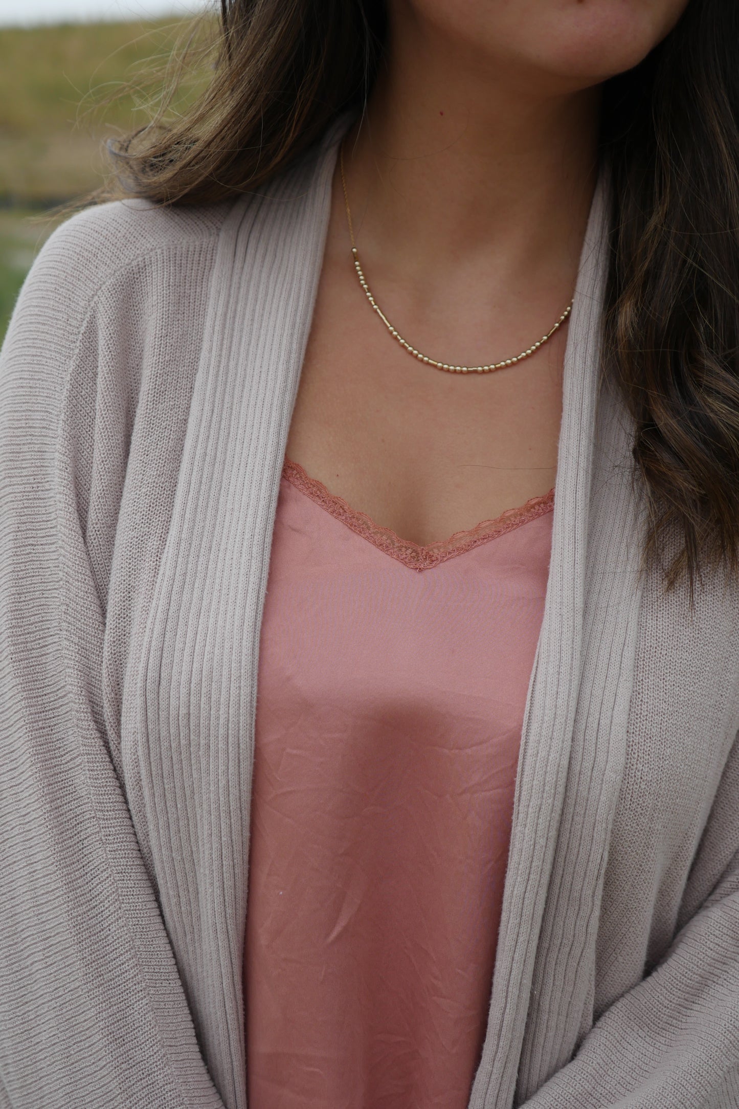 Where You Lead I Will Follow Morse Code Necklace