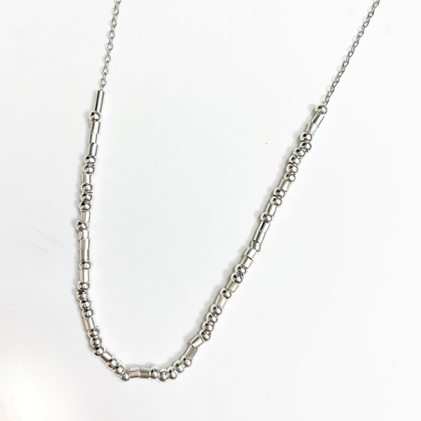 Where You Lead I Will Follow Morse Code Necklace (Silver Plated and Sterling Silver)