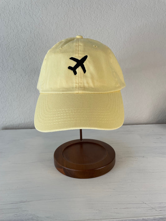 Plane Butter Travel Baseball Hat