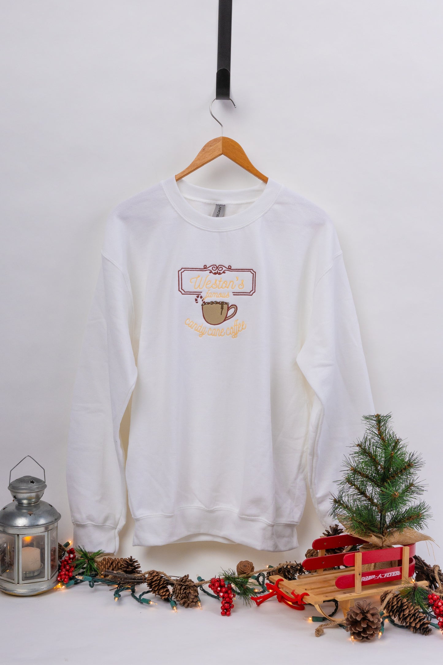 Candy Cane Coffee Sweatshirt