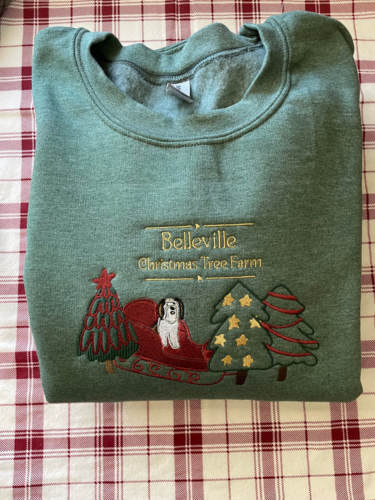 Belleville Christmas Tree Farm Sweatshirt