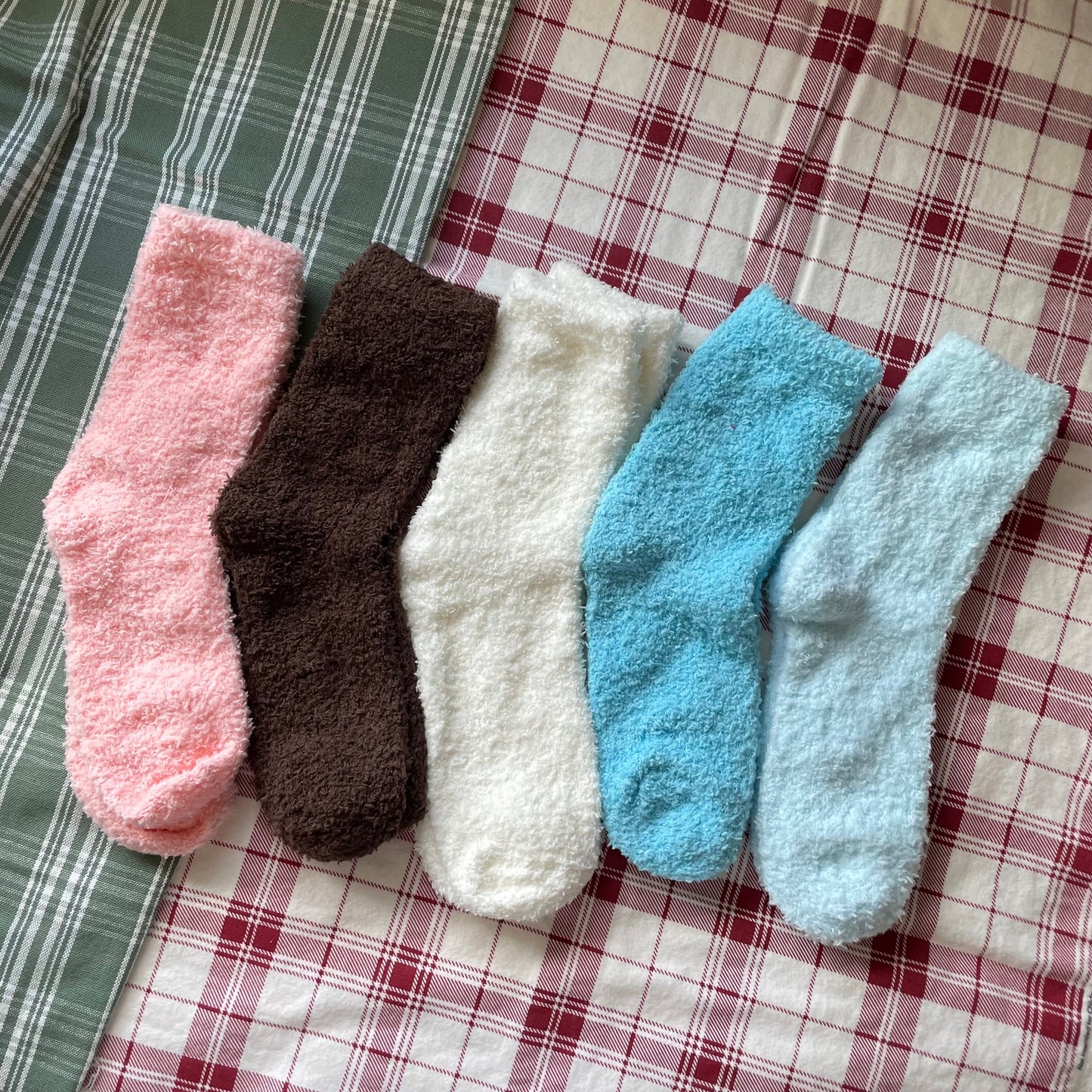 Cozy Embroidered Socks