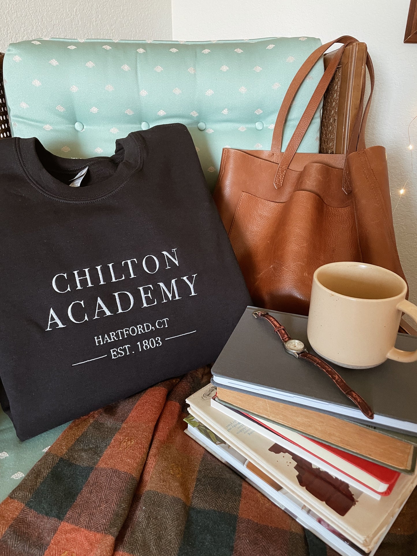Chilton Academy Embroidered Sweatshirt