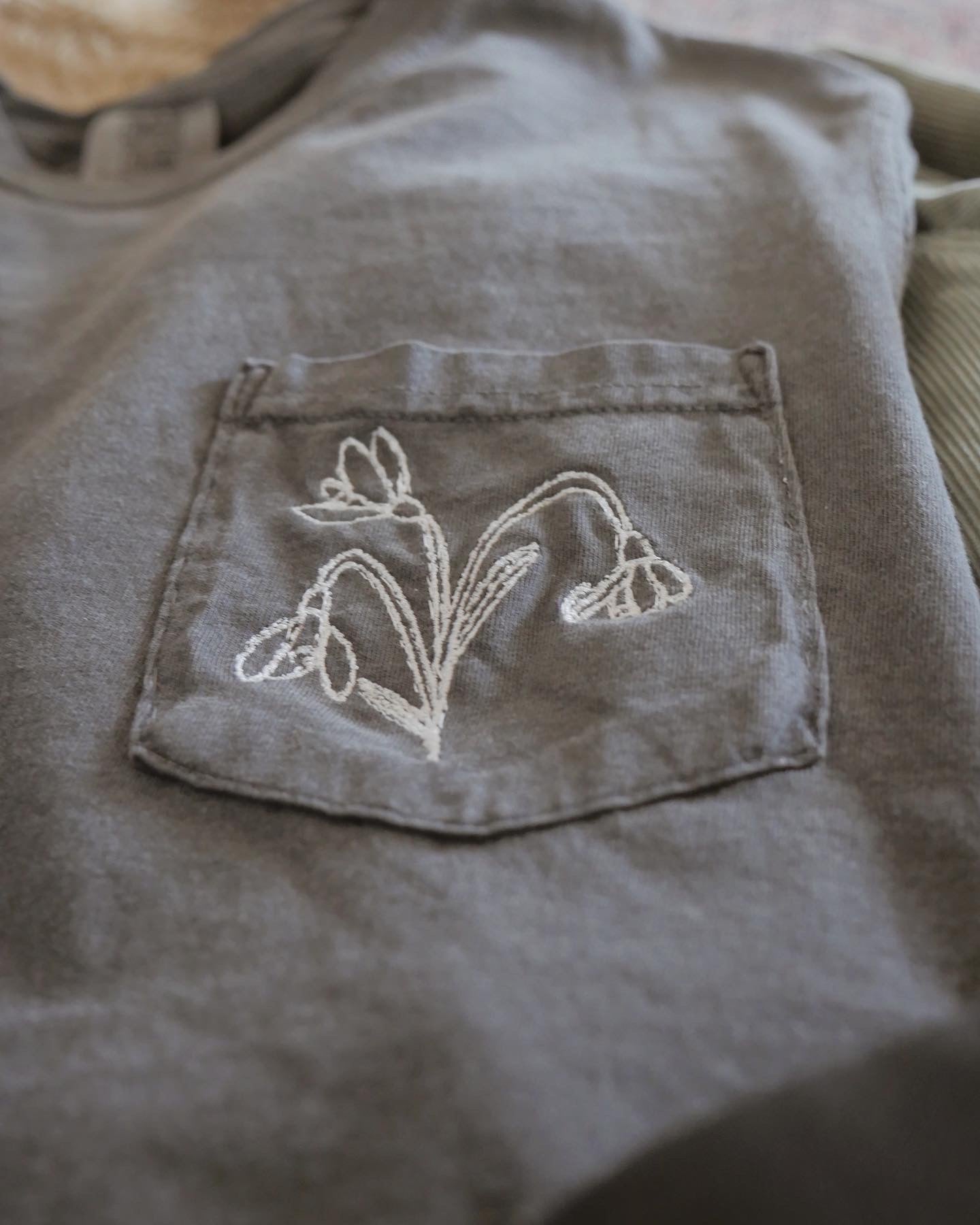 January Snowdrop Birth Flower Tee